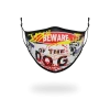 SPRAYGROUND® ADULT BEWARE OF THE DOG FORM-FITTING FACE MASK