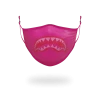 SPRAYGROUND® FACE MASKS ADULT PINK SHARK FORM-FITTING FACE MASK 1 SPRAYGROUND® FACE MASKS ADULT PINK SHARK FORM-FITTING FACE MASK