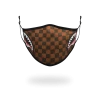 SPRAYGROUND® ADULT SHARKS IN PARIS (SIDE SHARK) FORM-FITTING FACE MASK FACE MASKS