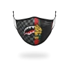 SPRAYGROUND® ADULT SPUCCI SPLIT FORM-FITTING FACE MASK
