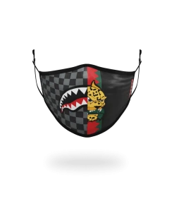SPRAYGROUND® ADULT SPUCCI SPLIT FORM-FITTING FACE MASK