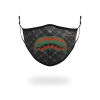 SPRAYGROUND® ADULT SPUCCI (BLACK) FORM-FITTING FACE MASK FACE MASKS