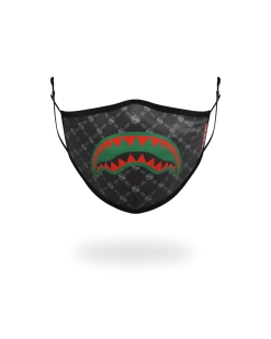 SPRAYGROUND® ADULT SPUCCI (BLACK) FORM-FITTING FACE MASK FACE MASKS