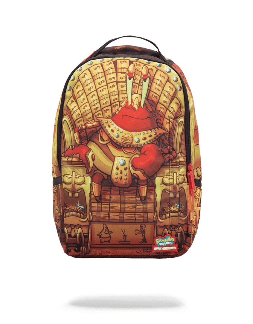 SPRAYGROUND® BACKPACKS SPONGEBOB MR. KRABS PHAROAH 3 SPRAYGROUND® BACKPACKS SPONGEBOB MR. KRABS PHAROAH
