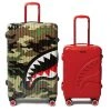 SPRAYGROUND® FULL-SIZE CAMO CARRY-ON RED LUGGAGE BUNDLE LUGGAGE SETS