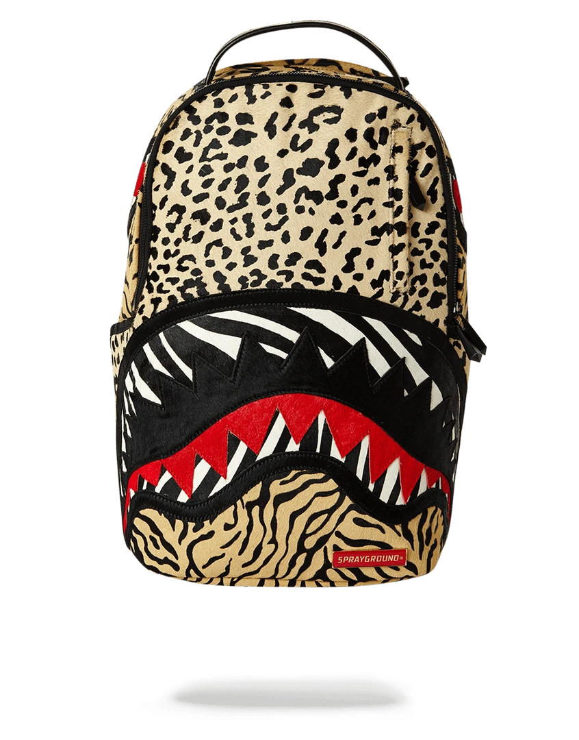 SPRAYGROUND® SAFARI SHARK (PONY HAIR/LEATHER) LIMITED TO 50 PCS BACKPACKS 3 SPRAYGROUND® SAFARI SHARK (PONY HAIR/LEATHER) LIMITED TO 50 PCS BACKPACKS
