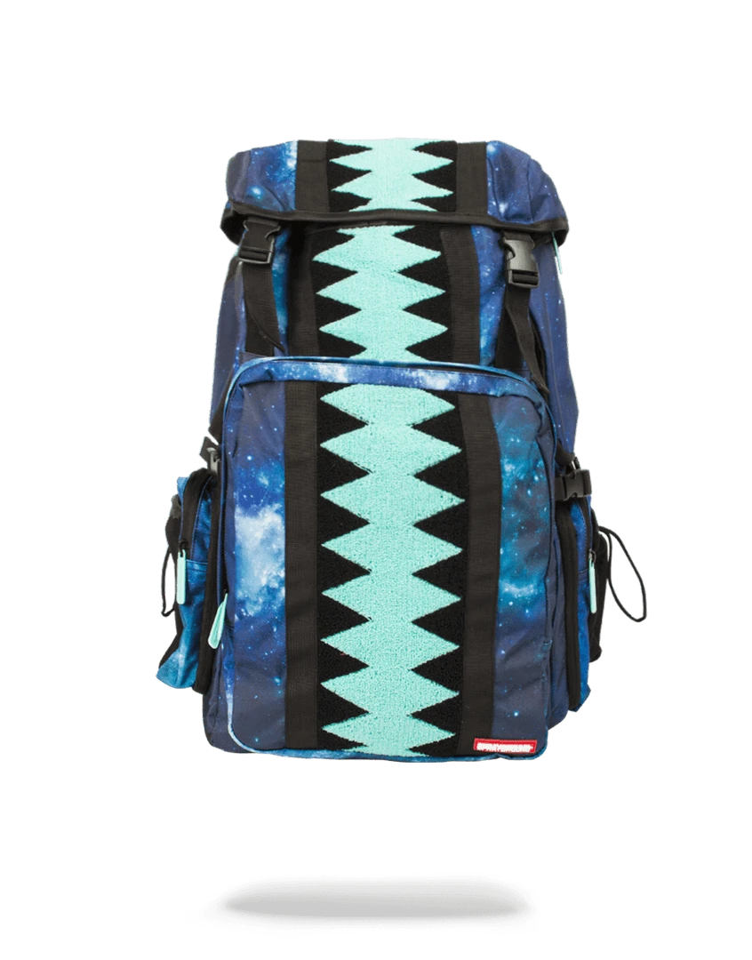 SPRAYGROUND® TIFF GALAXY VERTICAL SHARKMOUTH TOP GEAR 3 SPRAYGROUND® TIFF GALAXY VERTICAL SHARKMOUTH TOP GEAR