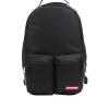 SPRAYGROUND® DOUBLE CARGO SIDE SHARK (BLACK) BACKPACKS