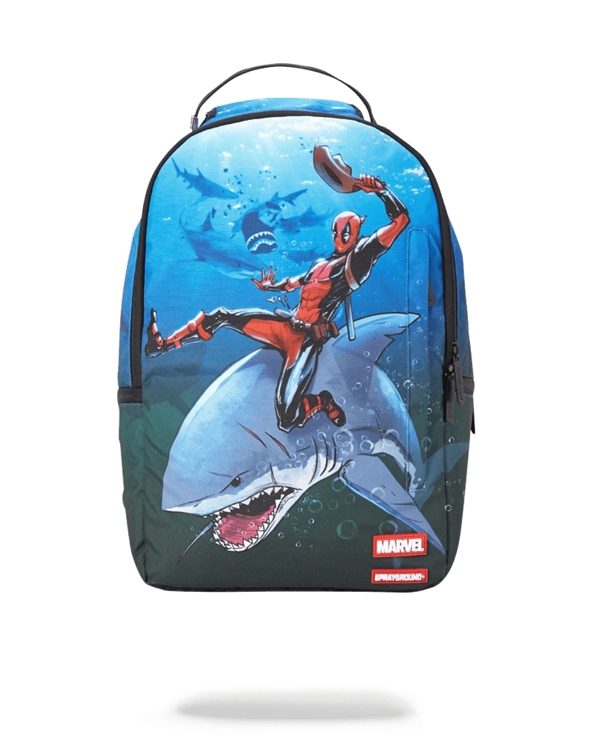SPRAYGROUND® DEADPOOL ATTACK SHARK BACKPACKS 3 SPRAYGROUND® DEADPOOL ATTACK SHARK BACKPACKS