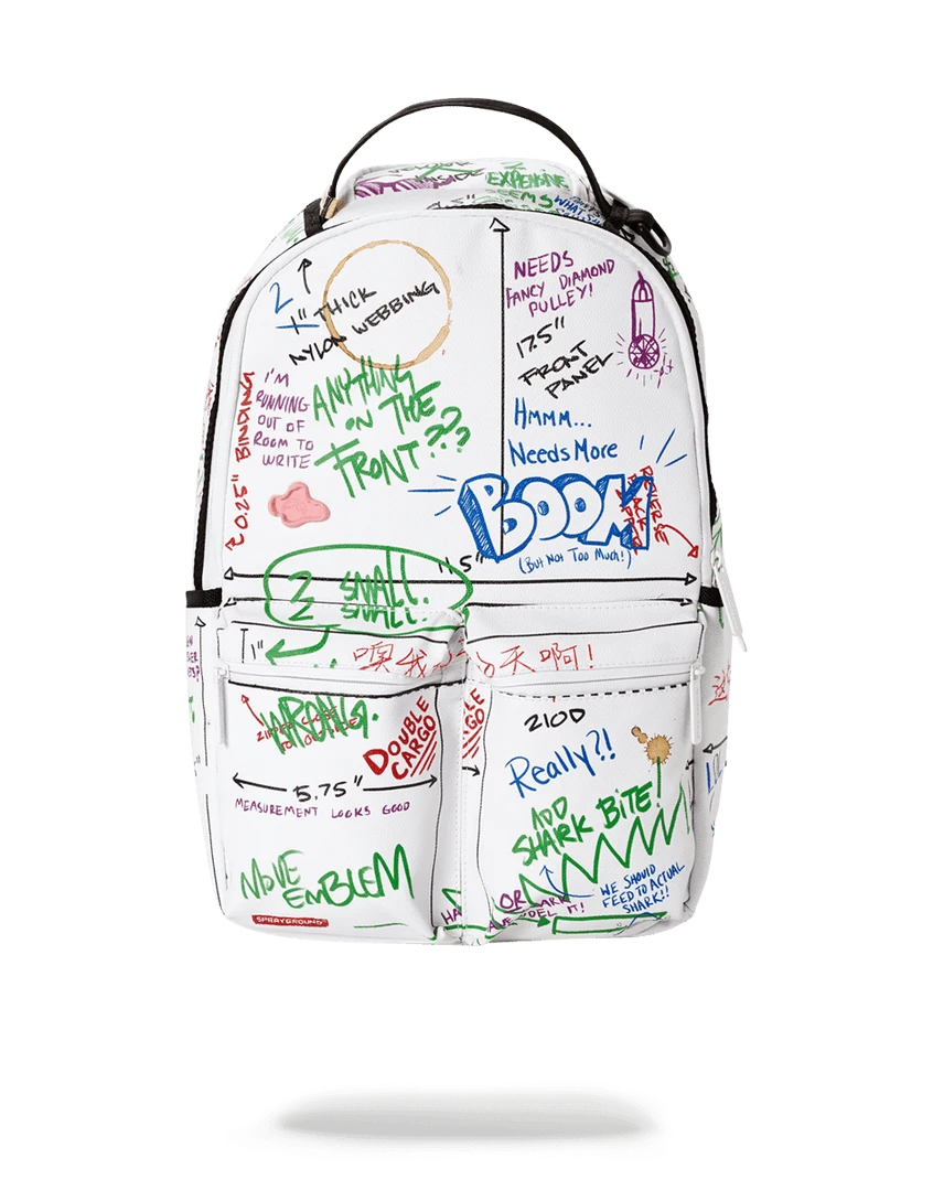 SPRAYGROUND® BACKPACKS THE PROCESS OF CREATING 3 SPRAYGROUND® BACKPACKS THE PROCESS OF CREATING
