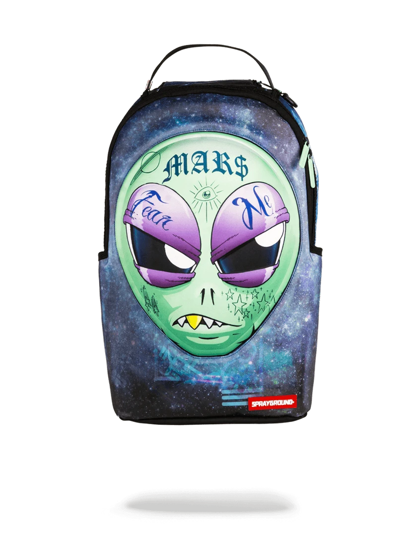 SPRAYGROUND® 3D LENTICULAR ALIEN HEAD BACKPACKS 3 SPRAYGROUND® 3D LENTICULAR ALIEN HEAD BACKPACKS
