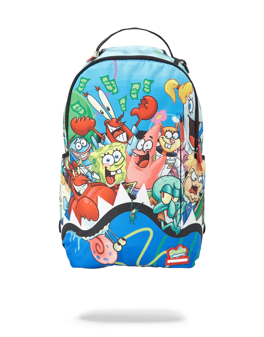 SPRAYGROUND® BACKPACKS SPONGEBOB SHARK SQUAD 3 SPRAYGROUND® BACKPACKS SPONGEBOB SHARK SQUAD