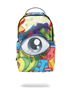 SPRAYGROUND® GRAFFITI EYE BACKPACKS