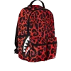 SPRAYGROUND® RED LEOPARD DOUBLE CARGO BACKPACKS
