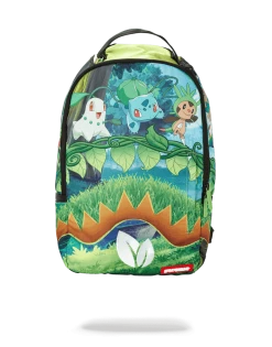 SPRAYGROUND® POKEMON BULBASAUR GRASS SHARK BACKPACKS