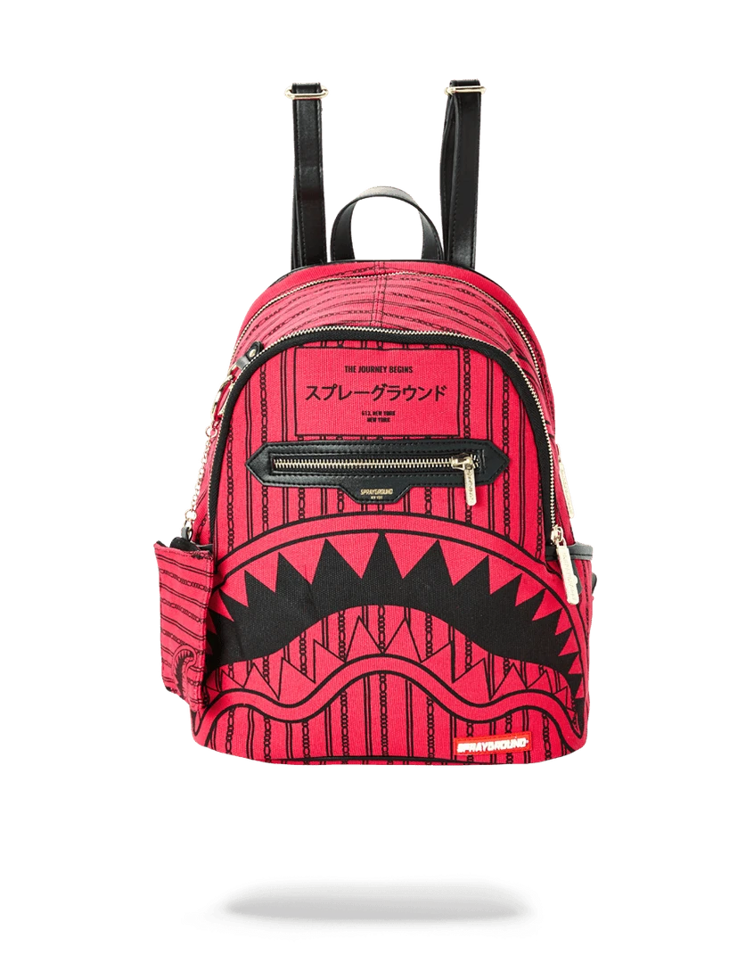 SPRAYGROUND® PINK REVERSE SHARKS IN PARIS SAVAGE 3 SPRAYGROUND® PINK REVERSE SHARKS IN PARIS SAVAGE