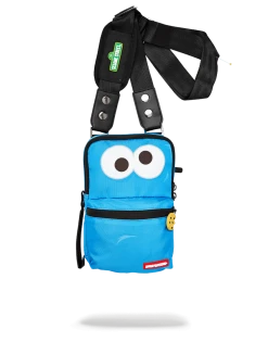 SPRAYGROUND® COOKIE MONSTER SHARK SLING CROSSBODYS