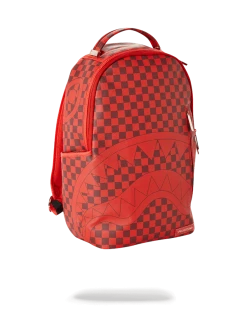 SPRAYGROUND® SHARKS IN PARIS (RED CHECKERED EDITION) BACKPACKS