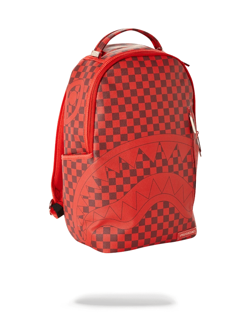 SPRAYGROUND® SHARKS IN PARIS (RED CHECKERED EDITION) BACKPACKS 3 SPRAYGROUND® SHARKS IN PARIS (RED CHECKERED EDITION) BACKPACKS