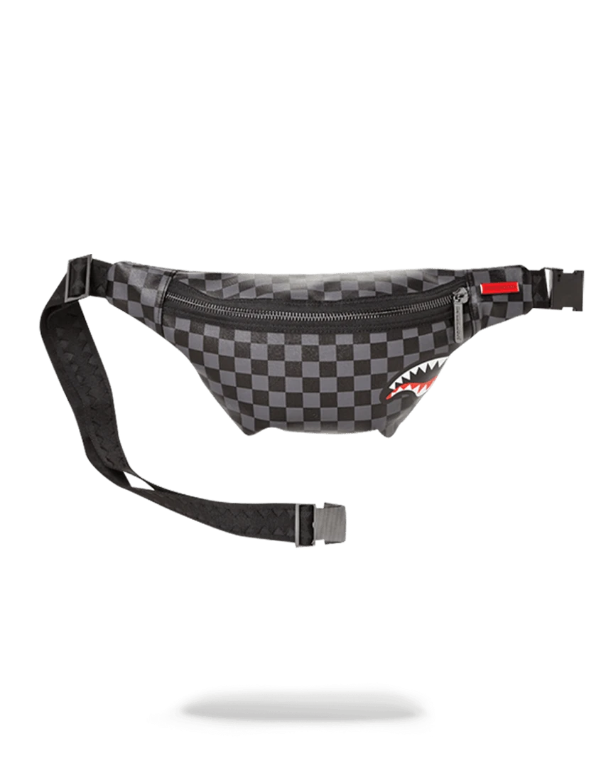 SPRAYGROUND® SHARKS IN PARIS (BLACK CHECKERED EDITION) CROSSBODY 3 SPRAYGROUND® SHARKS IN PARIS (BLACK CHECKERED EDITION) CROSSBODY