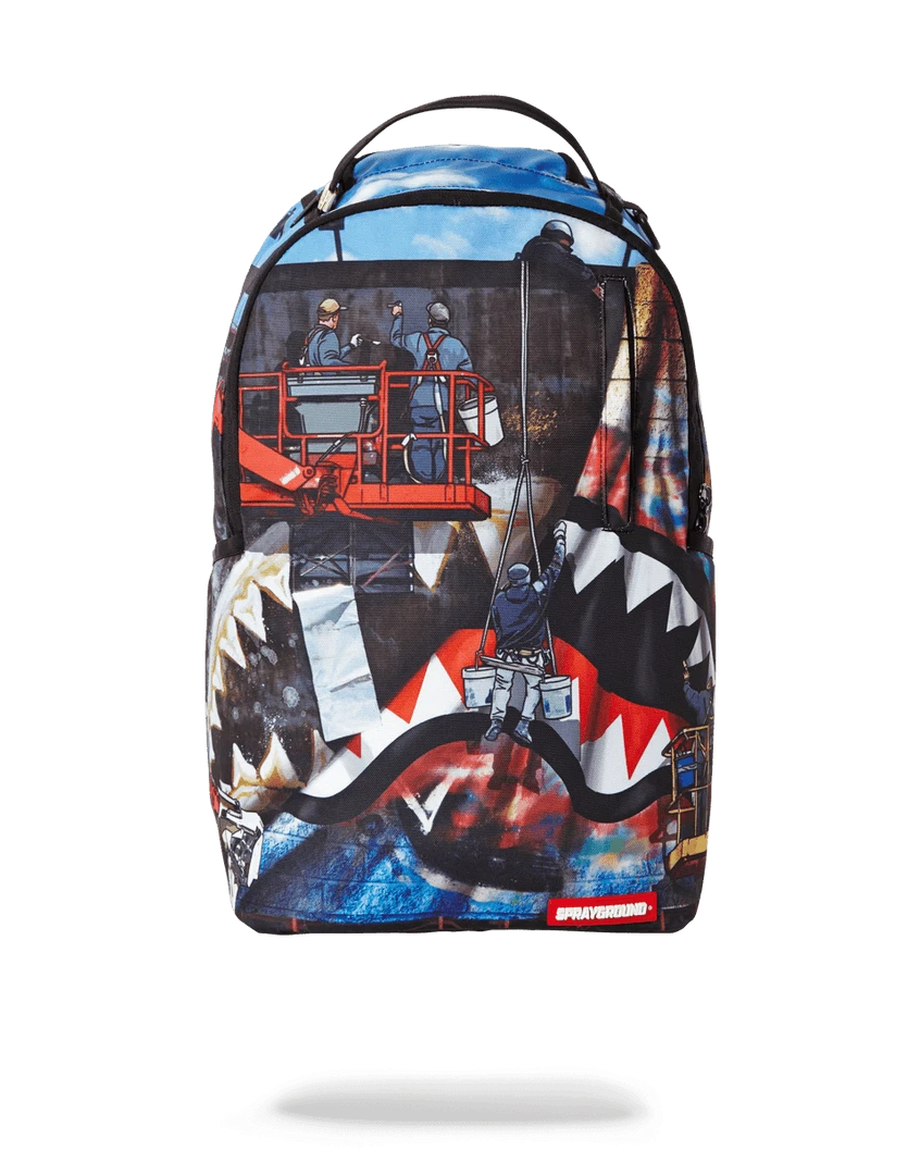 SPRAYGROUND® BILLBOARD SHARK BACKPACKS 3 SPRAYGROUND® BILLBOARD SHARK BACKPACKS