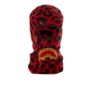 SPRAYGROUND® SKI MASKS RED LEOPARD GOLD SHARK MOUTH SKI MASK