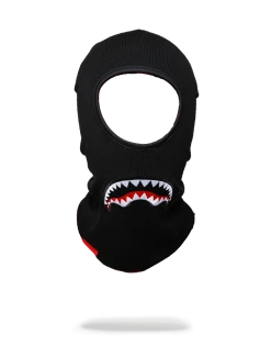 SPRAYGROUND® SKI MASKS BLACK SHARKMOUTH SKI MASK