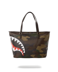 SPRAYGROUND® CHECKS IN CAMOFLAUGE TOTE BAGS