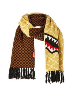 SPRAYGROUND® SPLIT CHECKERED SHARK SCARF SKI MASKS