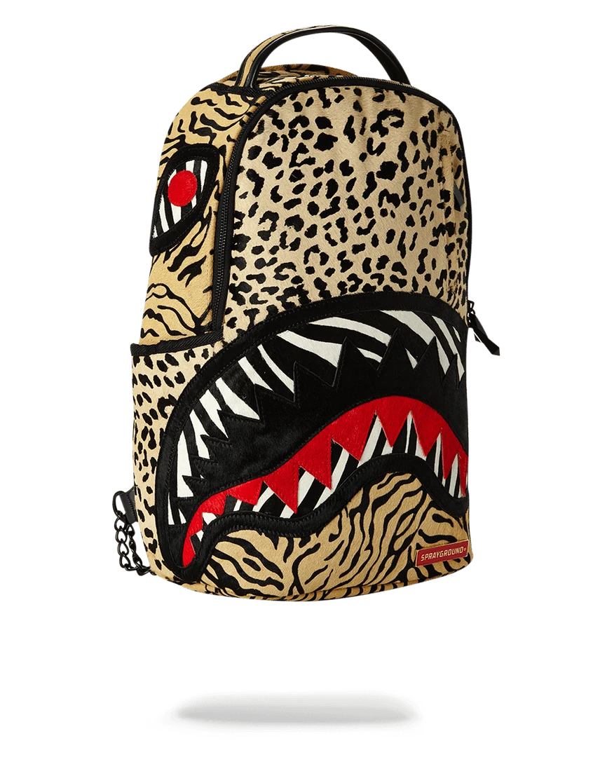 SPRAYGROUND® SAFARI SHARK (PONY HAIR/LEATHER) LIMITED TO 50 PCS BACKPACKS 4 SPRAYGROUND® SAFARI SHARK (PONY HAIR/LEATHER) LIMITED TO 50 PCS BACKPACKS