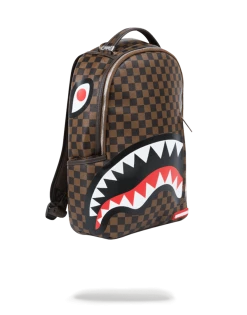 SPRAYGROUND® BACKPACKS SLEEK SHARKS IN PARIS (BROWN)