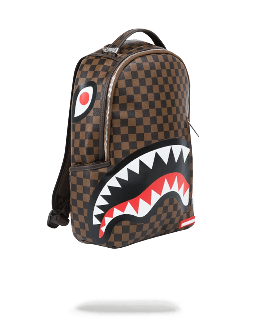 SPRAYGROUND® BACKPACKS SLEEK SHARKS IN PARIS (BROWN) 4 SPRAYGROUND® BACKPACKS SLEEK SHARKS IN PARIS (BROWN)