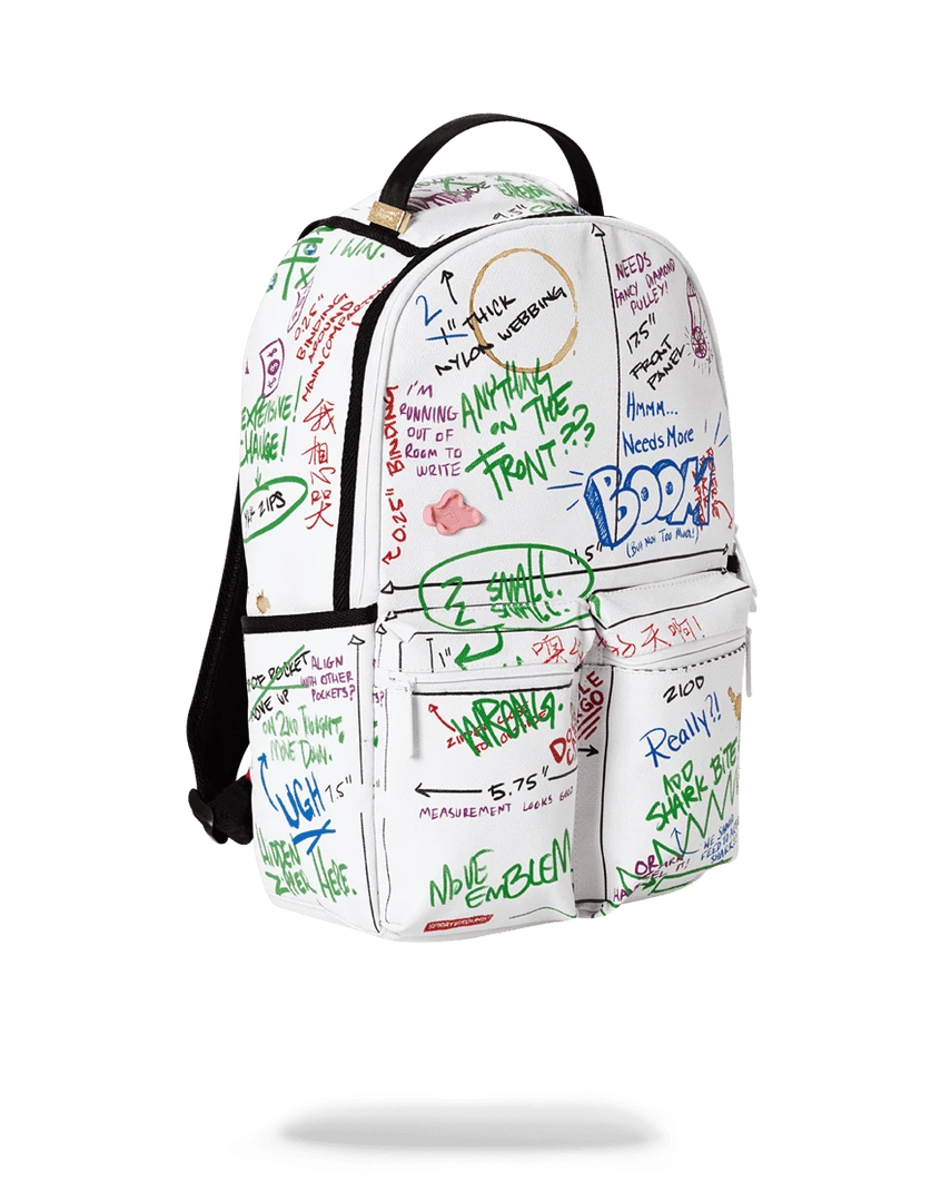 SPRAYGROUND® BACKPACKS THE PROCESS OF CREATING 4 SPRAYGROUND® BACKPACKS THE PROCESS OF CREATING