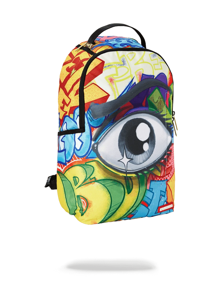 SPRAYGROUND® GRAFFITI EYE BACKPACKS 4 SPRAYGROUND® GRAFFITI EYE BACKPACKS