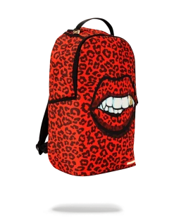 SPRAYGROUND® RED LEOPARD LIPS BACKPACKS