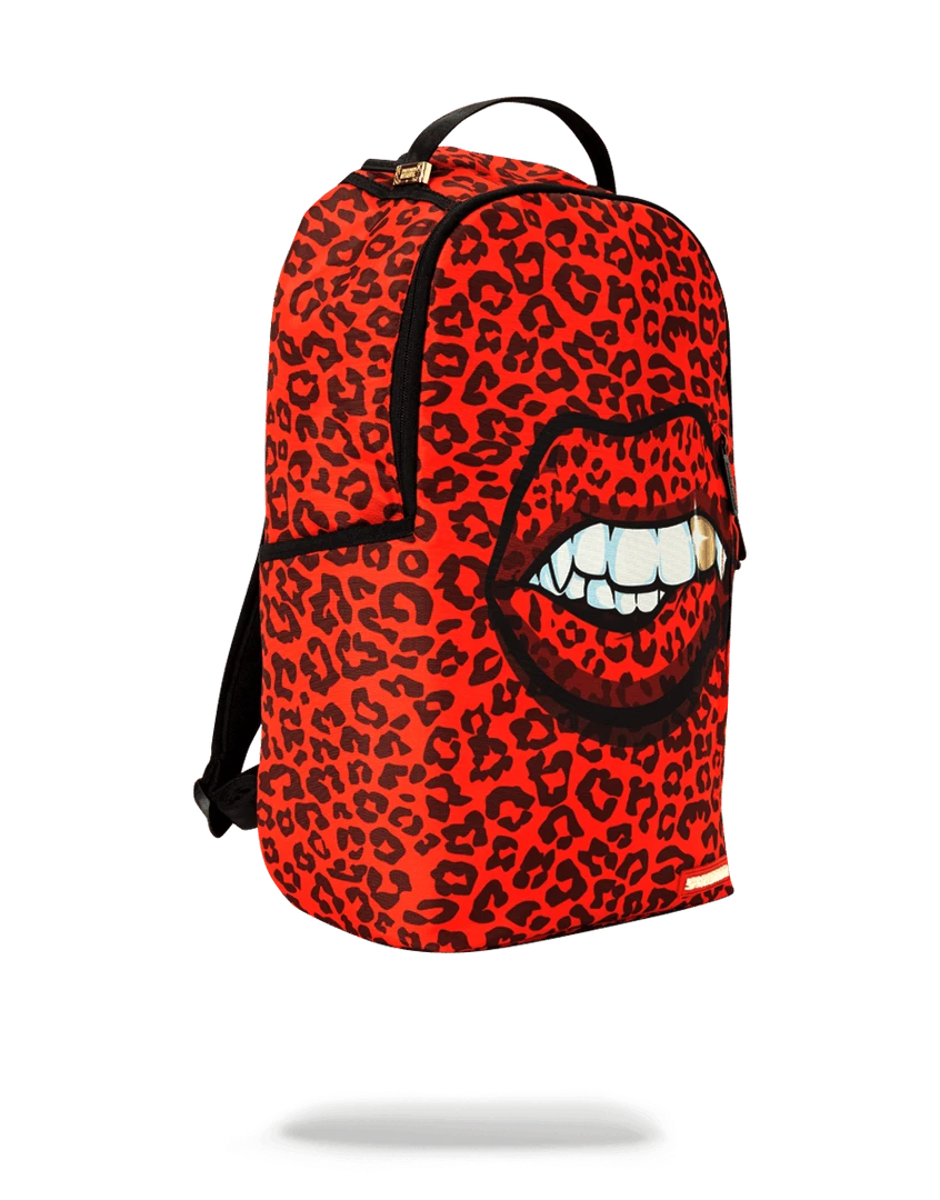 SPRAYGROUND® RED LEOPARD LIPS BACKPACKS 4 SPRAYGROUND® RED LEOPARD LIPS BACKPACKS