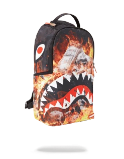 SPRAYGROUND® FIRE MONEY SHARK