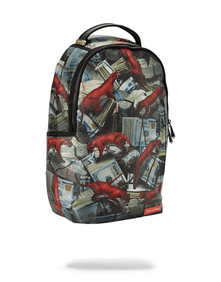 SPRAYGROUND® BACKPACKS RED LEOPARD MONEY 4 SPRAYGROUND® BACKPACKS RED LEOPARD MONEY