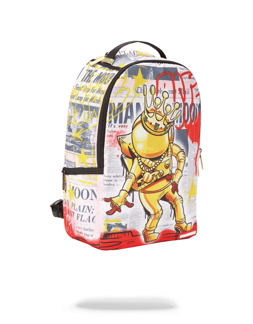SPRAYGROUND® GOLD ASTRONAUT 1969 MOON WALK 4 SPRAYGROUND® GOLD ASTRONAUT 1969 MOON WALK