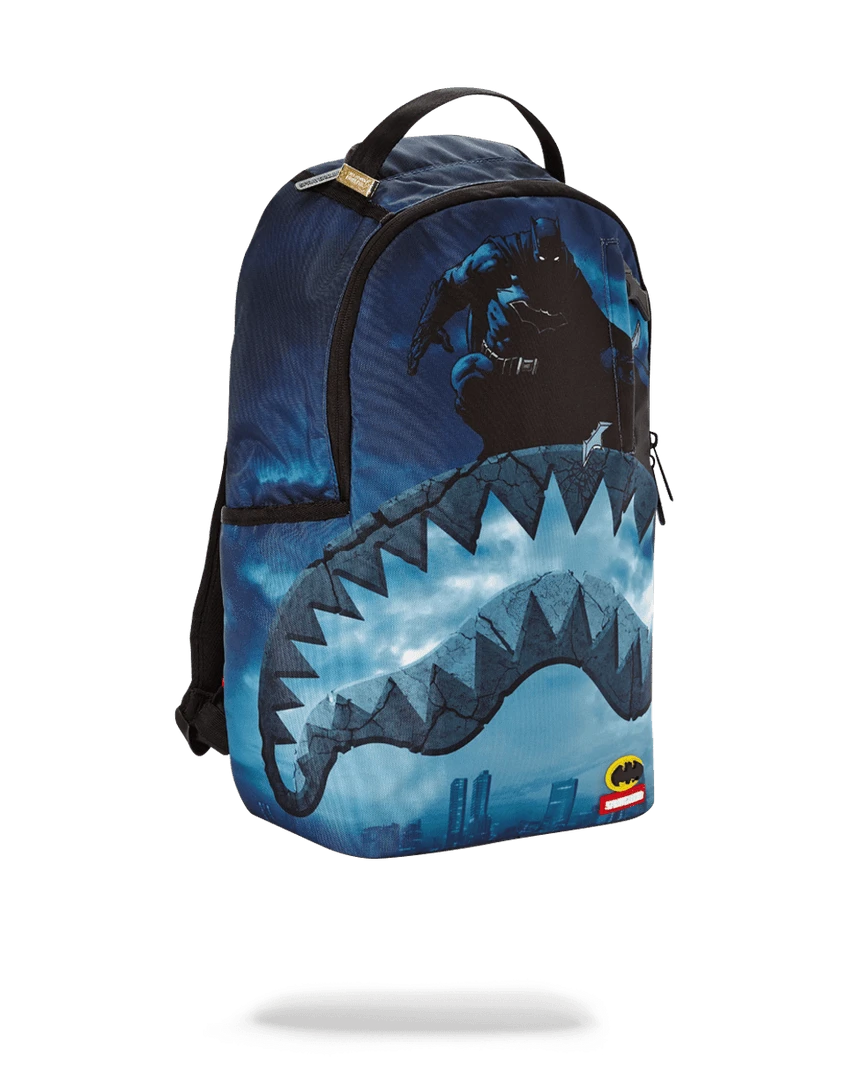 SPRAYGROUND® BATMAN 80TH ANNIVERSARY SHARK BACKPACKS 4 SPRAYGROUND® BATMAN 80TH ANNIVERSARY SHARK BACKPACKS