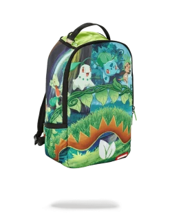 SPRAYGROUND® POKEMON BULBASAUR GRASS SHARK BACKPACKS
