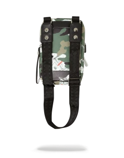 SPRAYGROUND® CAMO MONEY SHARK SLING CROSSBODYS