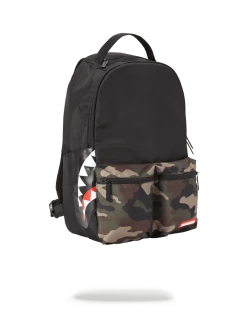 SPRAYGROUND® BACKPACKS CAMO SIDE SHARK DOUBLE CARGO