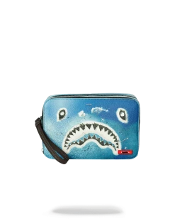 SPRAYGROUND® SHARK ISLAND TOILETRY AKA MONEY BAG TOILETRIES AKA MONEY BAGS