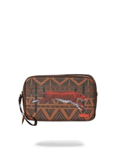 SPRAYGROUND® LEOPARDS IN PARIS TOILETRY AKA MONEY BAG TOILETRIES AKA MONEY BAGS