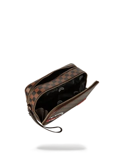 SPRAYGROUND® SHARKS IN PARIS TOILETRY BAG TOILETRIES AKA MONEY BAGS