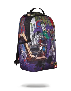 SPRAYGROUND® BACKPACKS JOKER MURAL BY HARLEY QUINN