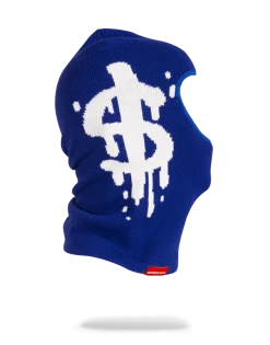 SPRAYGROUND® MONEY DRIP SKI MASK (BLUE)