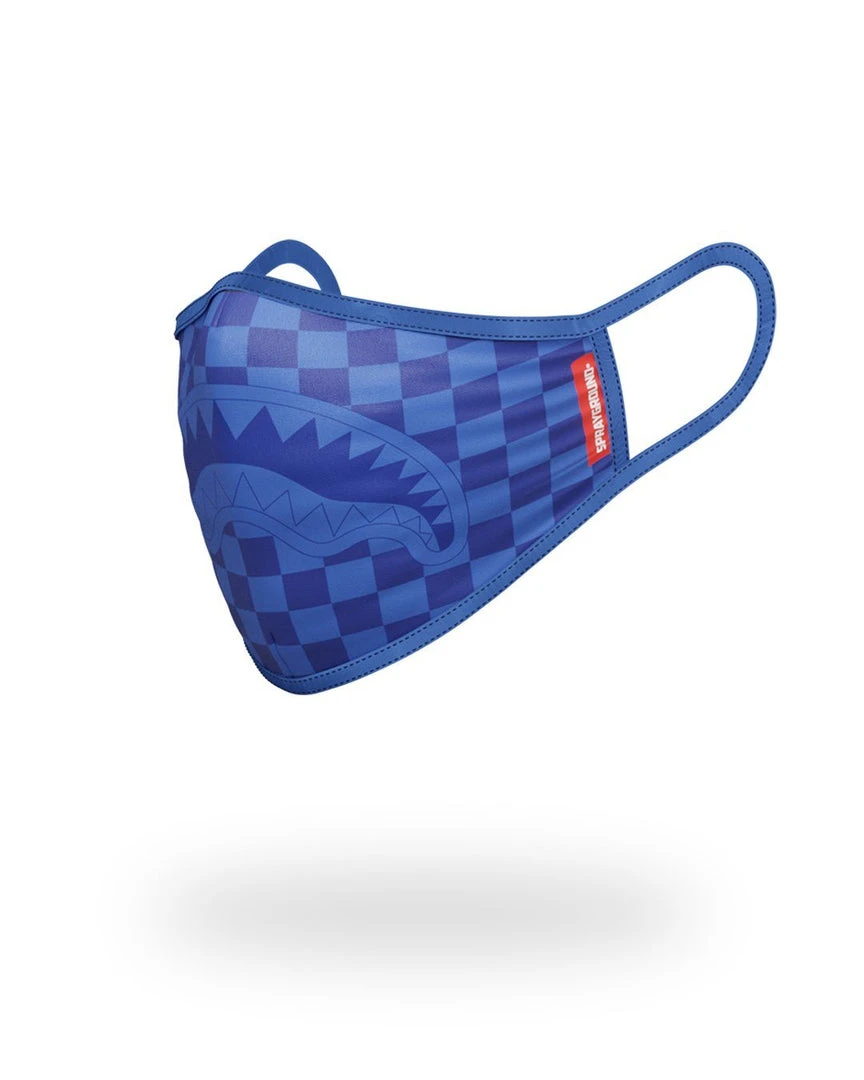 SPRAYGROUND® SHARKS IN PARIS (BLUE) FORM-FITTING MASK 4 SPRAYGROUND® SHARKS IN PARIS (BLUE) FORM-FITTING MASK