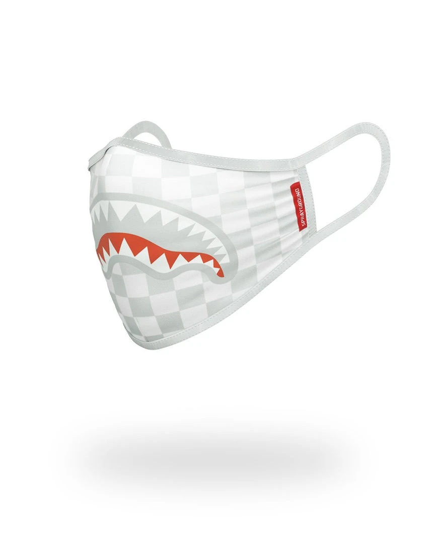 SPRAYGROUND® SHARKS IN PARIS (WHITE) FORM-FITTING MASK 4 SPRAYGROUND® SHARKS IN PARIS (WHITE) FORM-FITTING MASK